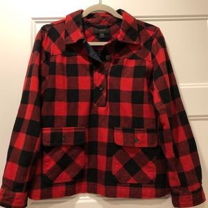 J.Crew Buffalo Plaid Pullover
